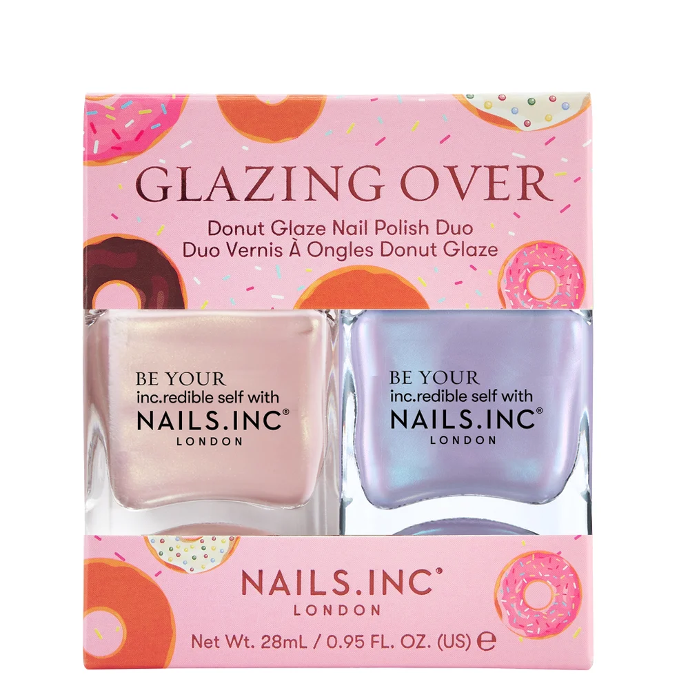 nails inc. Glazing Over Nail Polish Duo Immagine 1