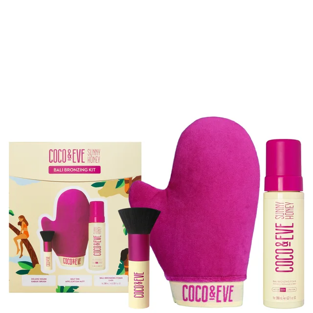 Coco & Eve Cofanetto Bali Bronzing Kit - Dark