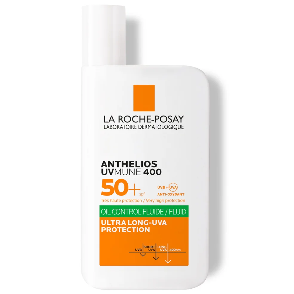 La Roche-Posay Anthelios UVMune 50+ Fluido Protezione Solare per Pelle Grassa a Tendenza Acneica 50 ml Immagine 1