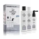 NIOXIN 3-Part System 1 set capelli naturali con leggero diradamento