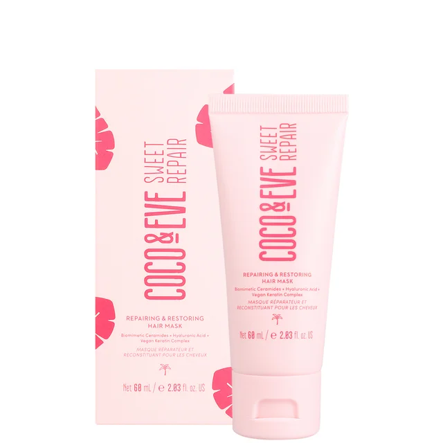 Coco & Eve Sweet Repair Maschera Riparatrice per Capelli Formato da Viaggio 60 ml