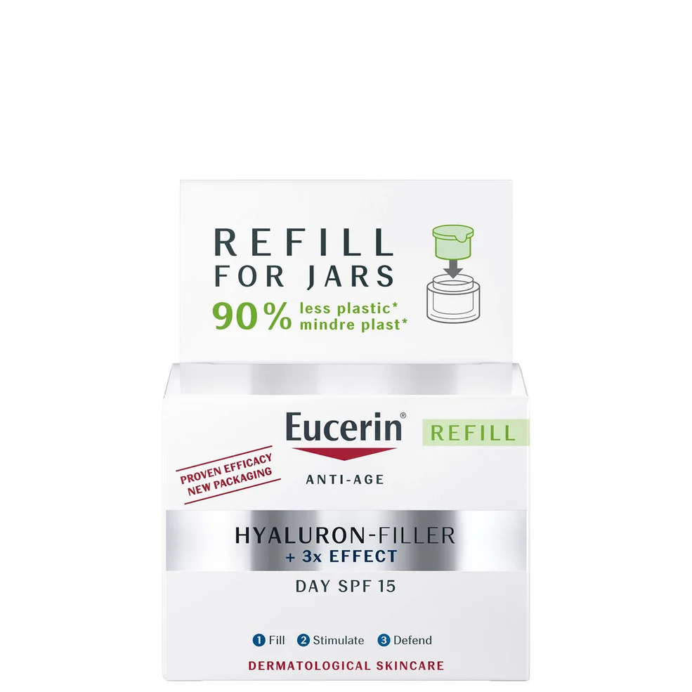 Eucerin Hyaluron-Filler Crema Giorno SPF 15 Ricarica 50 ml Immagine 1