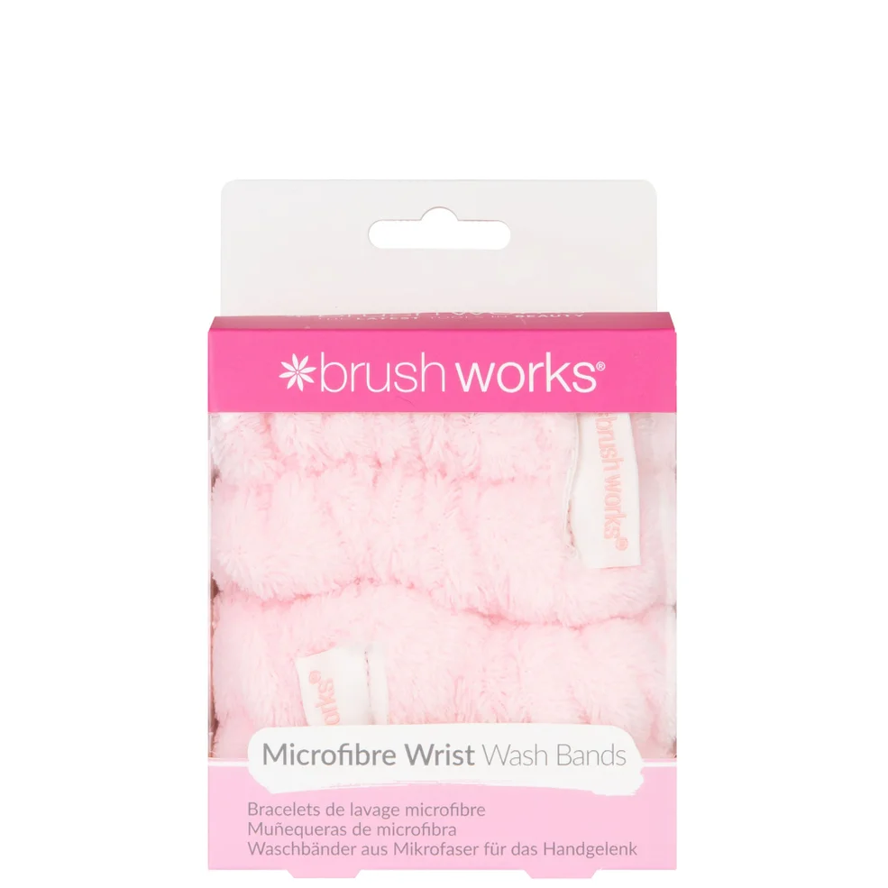 brushworks Microfibre Wrist Wash Bands - 2 Pack Immagine 1