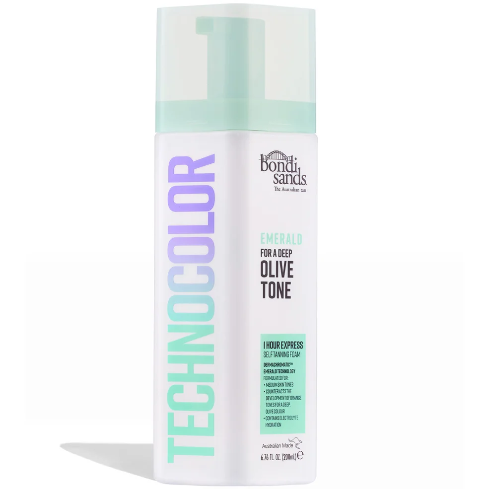 Bondi Sands Technocolor 1 Hour Express Mousse Autoabbronzante - Emerald 200 ml Immagine 1