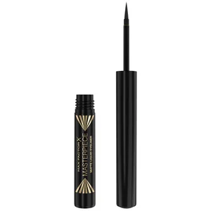 Max Factor Masterpiece Waterproof Matte Liquid Eyeliner 1.7ml (Various Shades) - Shade Black