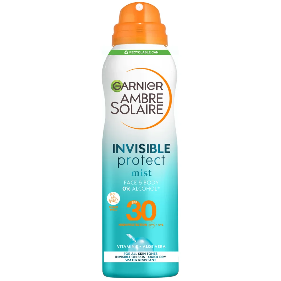 Garnier Ambre Solaire SPF 30 Invisible Protect Mist Spray 200ml Immagine 1