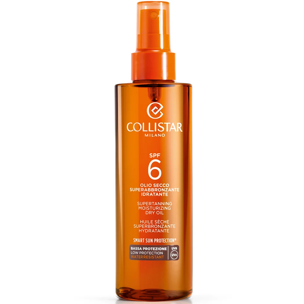Collistar Olio Secco Superabbronzante Idratante SPF 6 200 ml Immagine 1