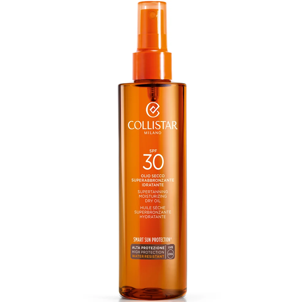 Collistar Supertanning Moisturizing Dry Oil SPF 30 200ml Immagine 1