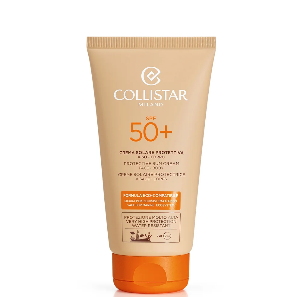 Collistar Crema Solare Protettiva Viso e Corpo SPF 50+ 100 ml Immagine 1