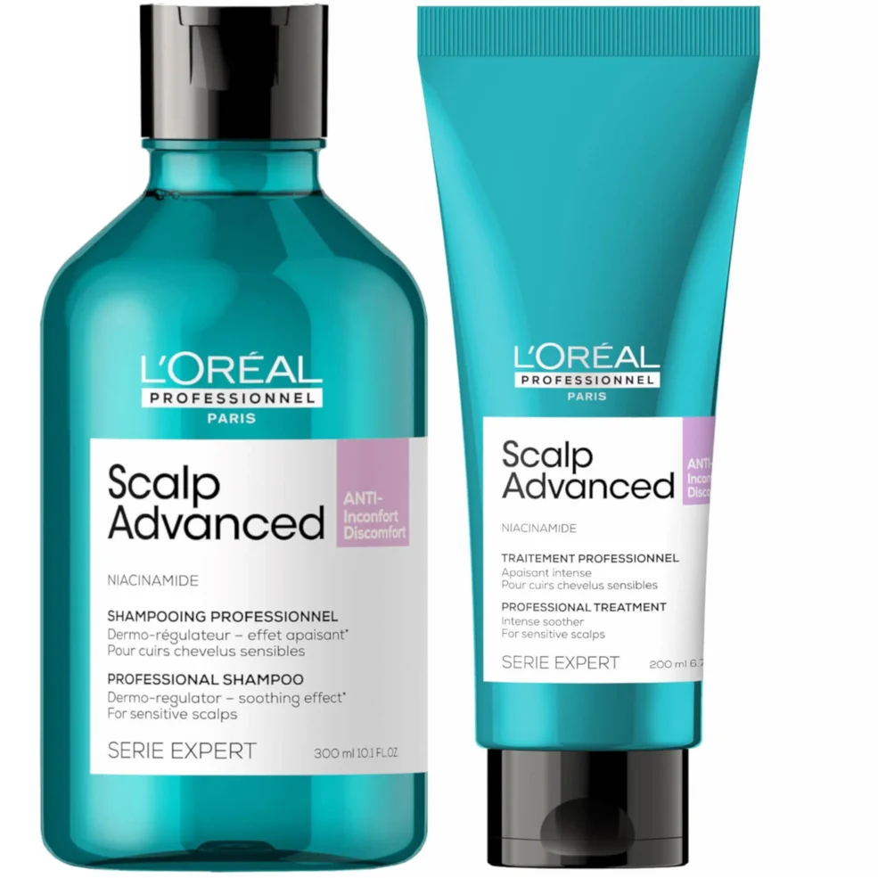 L'Oréal Professionnel Serié Expert Scalp Advanced Anti-Discomfort Hair Shampoo and Treatment Duo Immagine 1