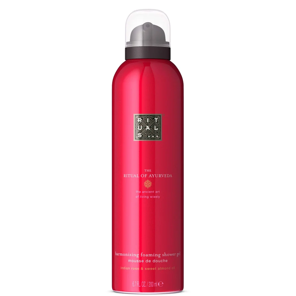 Rituals The Ritual of Ayurveda Sweet Almond & Indian Rose Foaming Body Wash 200ml Immagine 1