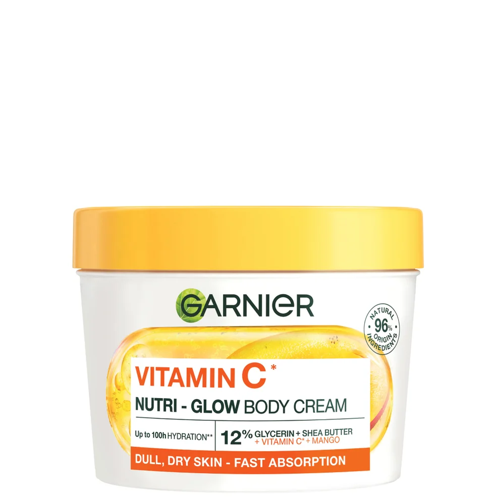 Garnier Body Superfood Nutri Glow Crema Illuminante Corpo con Vitamina C e Mango 380 ml Immagine 1