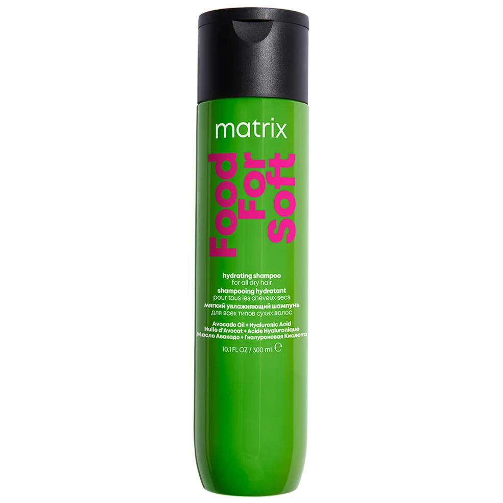Matrix Food For Soft shampoo idratante con olio di avocado e acido ialuronico per capelli secchi 300 ml Immagine 1