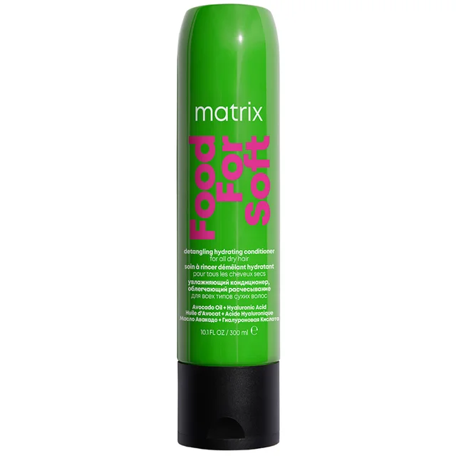 Matrix Food For Soft balsamo districante con olio di avocado e acido ialuronico per capelli secchi 300 ml