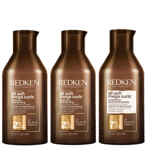 Redken All Soft Mega Curl Hydrating and Nourishing Shampoo Duo with Conditioner for Curly and Coily Hair - undefined undefined