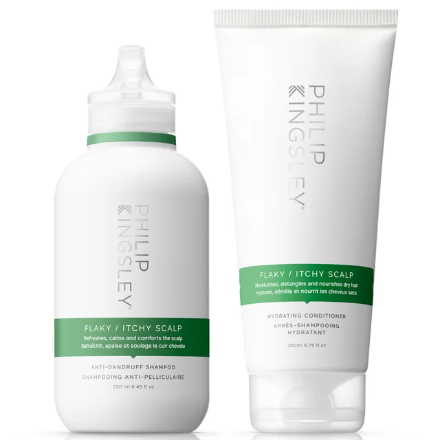 Philip Kingsley duo shampoo per cute desquamata/pruriginosa 250 ml e balsamo 200 ml