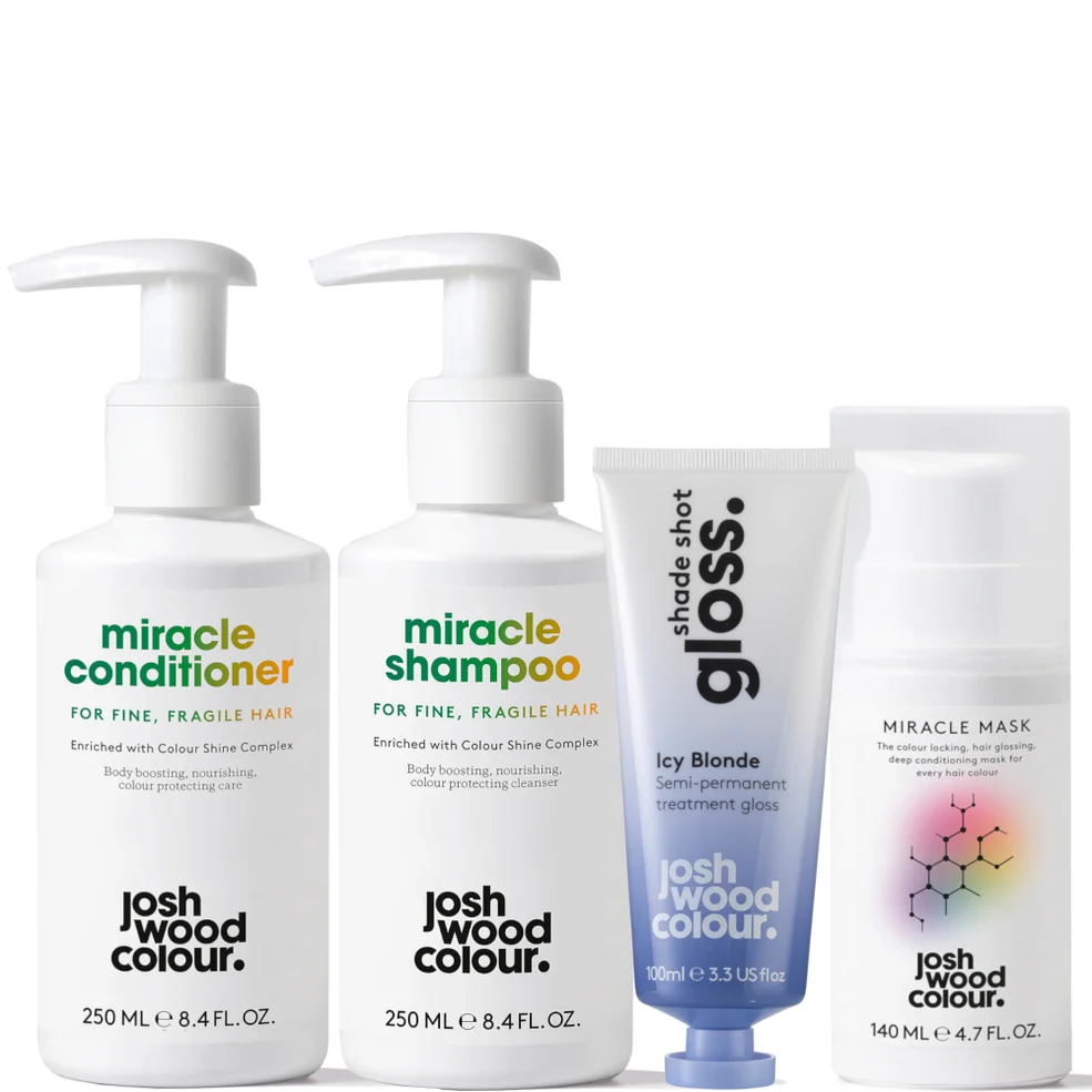 Josh Wood Colour Icy Gloss and Ultimate Care Bundle Immagine 1