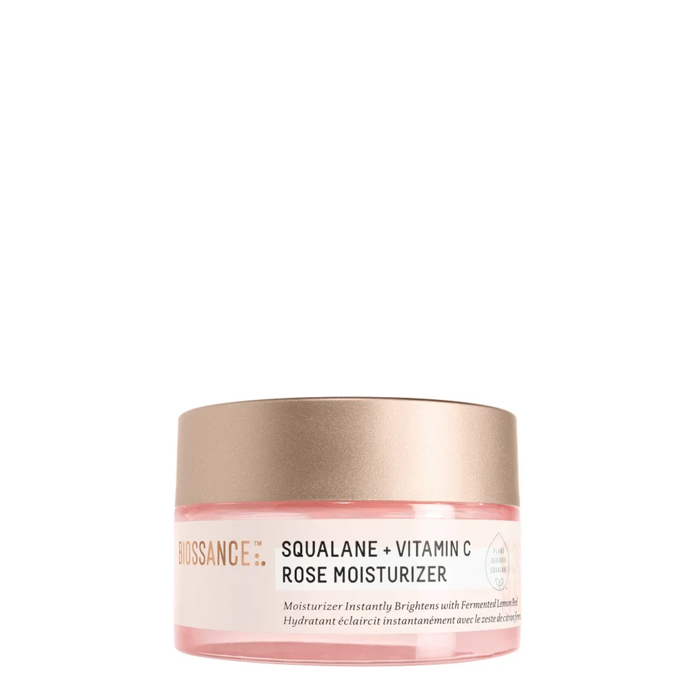 Biossance Squalane and Vitamin C Rose Moisturiser 50ml Immagine 1