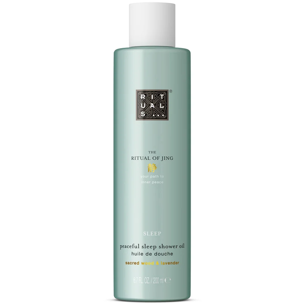Rituals The Ritual of Jing Sleep Sandalwood & Lavender Shower Oil 200ml Immagine 1