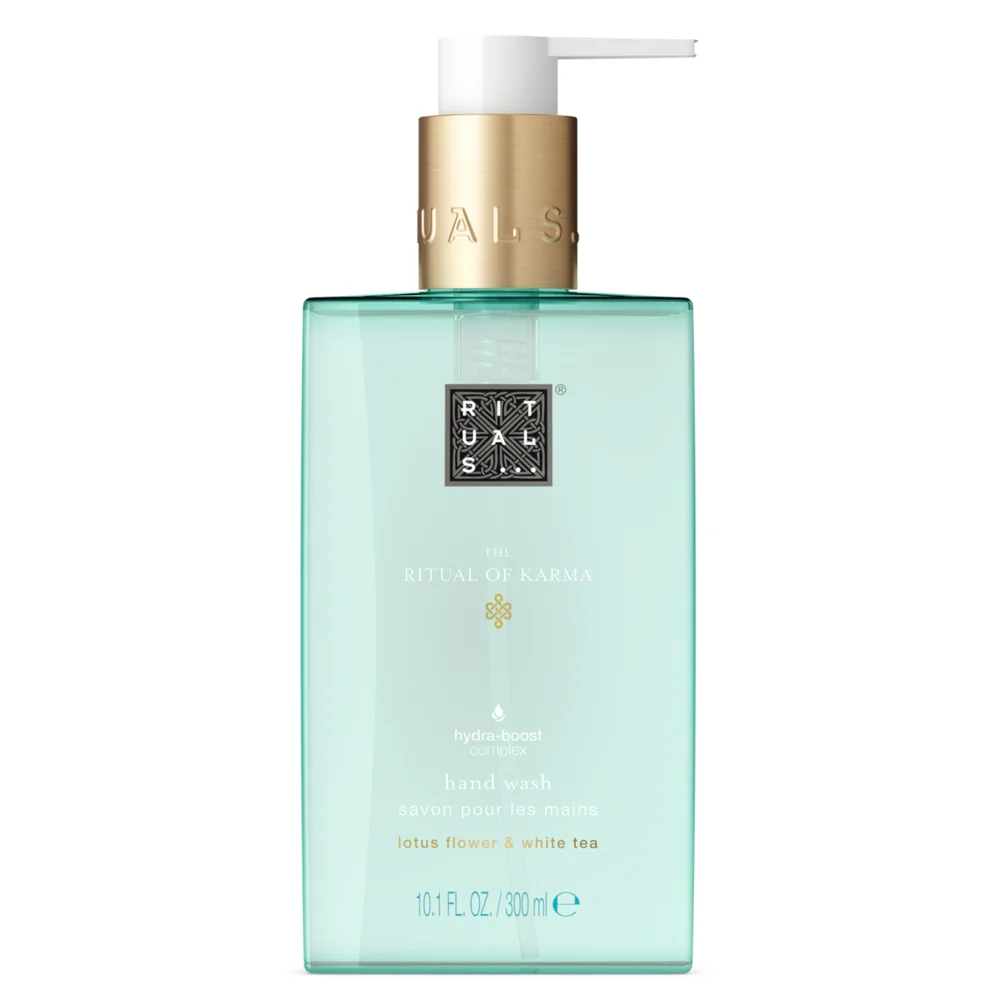Rituals The Ritual of Karma Delicately Sweet Lotus & White Tea Hand Wash 300ml Immagine 1
