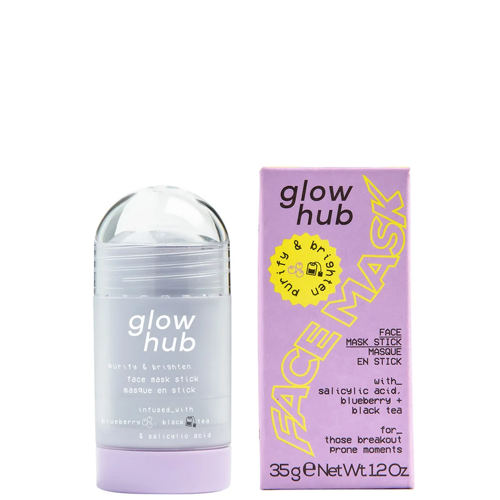 Glow Hub Purify & Brighten Face Mask Stick 35g Immagine 1