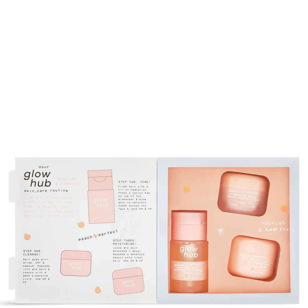 Glow Hub Nourish and Hydrate Discovery Set Immagine 1