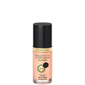 Max Factor Facefinity All Day Flawless 3 in 1 Vegan Foundation 30ml (Various Shades) - Shade C50 - NATURAL ROSE