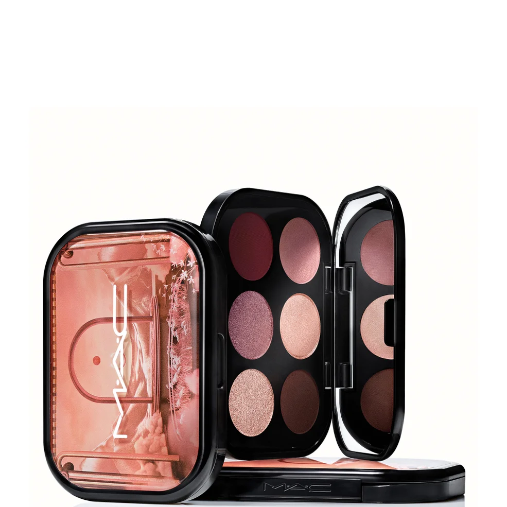 MAC Cosmetics Connect In Colour Eye Shadow Palette - Embedded in Burgundy Immagine 1