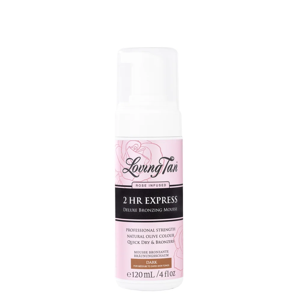 Loving Tan Rose 2HR Express Mousse 120ml- Dark Immagine 1