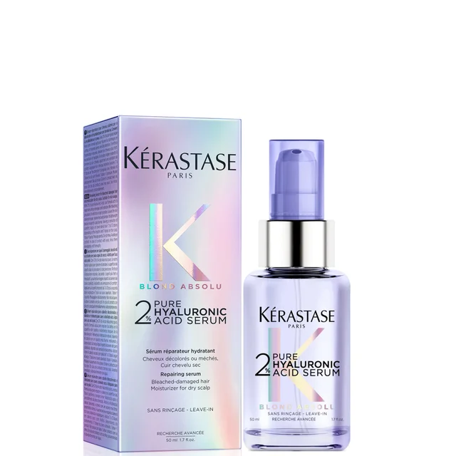Kérastase Blond Absolu Siero 2% Acido Ialuronico Puro per Capelli e Cuoio Capelluto 50 ml
