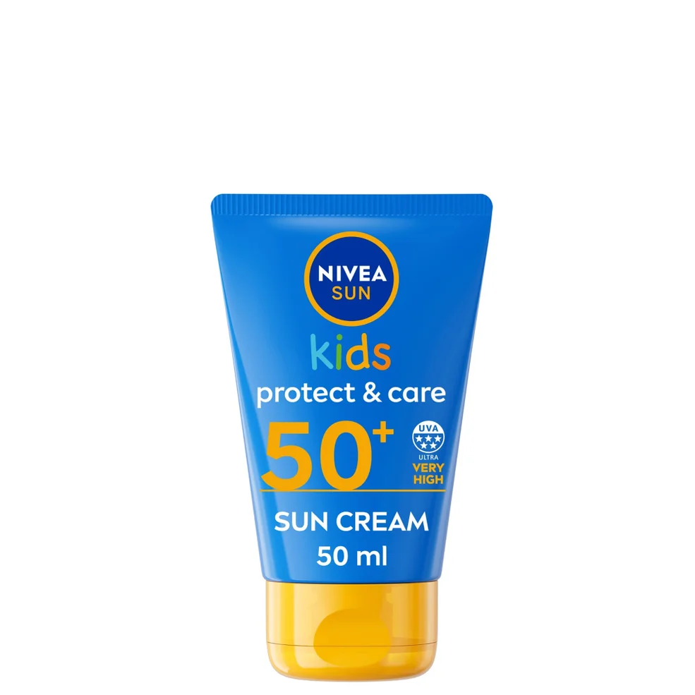 NIVEA SUN Kids' Protect and Care Sun Cream SPF50 50ml Immagine 1