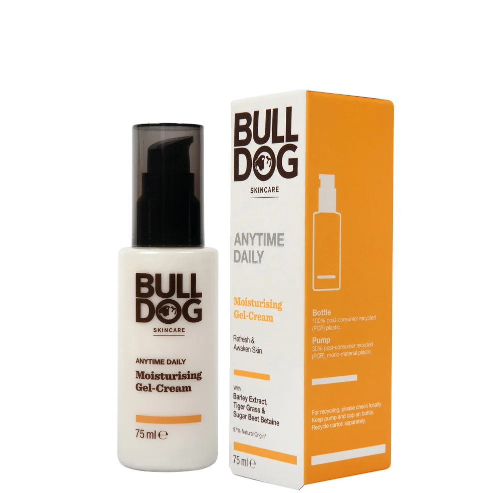 Bulldog Skincare for Men Anytime Daily Moisturising Gel 75ml Immagine 1