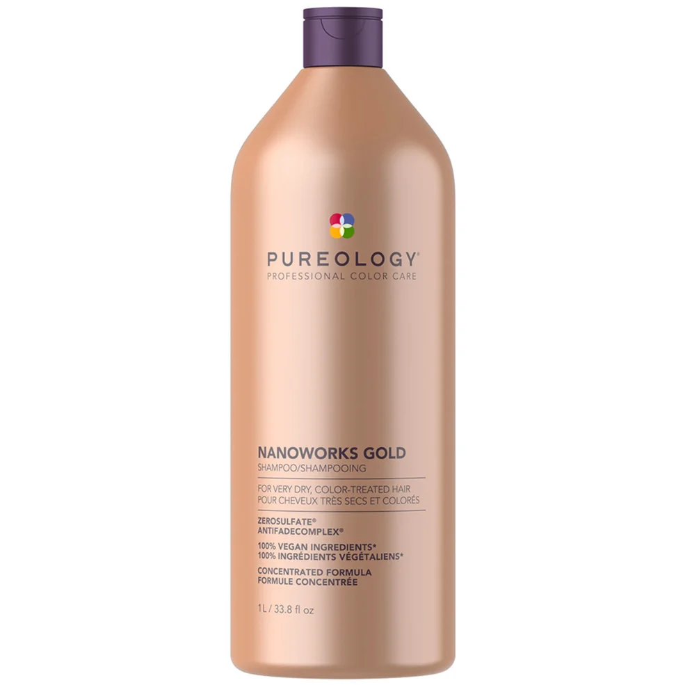 Pureology Nanoworks Gold shampoo 1000 ml Immagine 1
