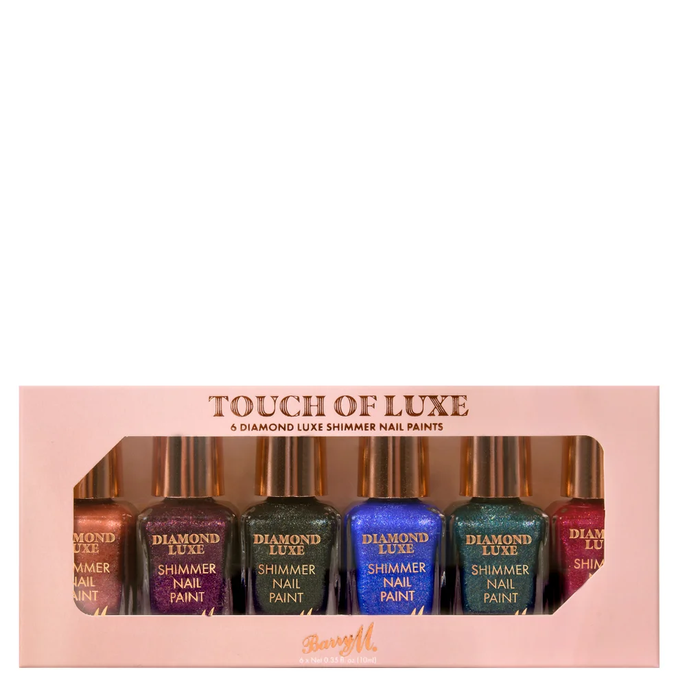 Barry M Cosmetics Touch of Luxe Nail Paint Gift Set Immagine 1