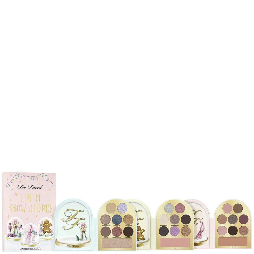Too Faced Limited Edition Let it Snow Globes Makeup Collection Immagine 1