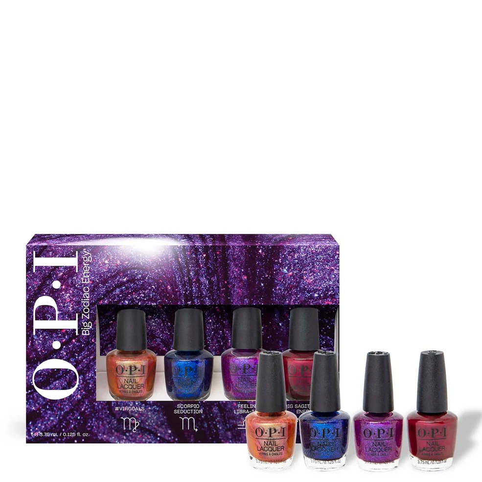 OPI Nail Polish Big Zodiac Energy - Fall Mini 4-Pack 15ml x 4 Immagine 1