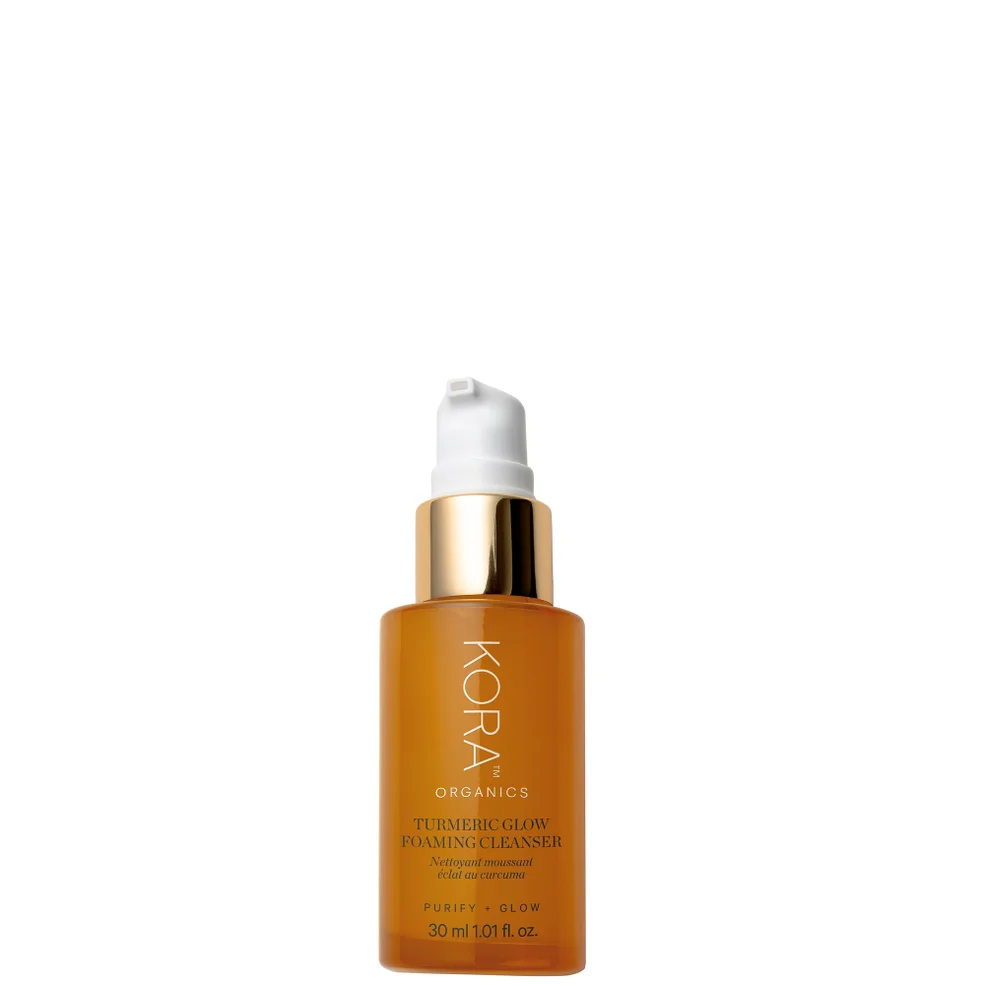 Kora Organics Turmeric Glow Foaming Cleanser 30ml Immagine 1