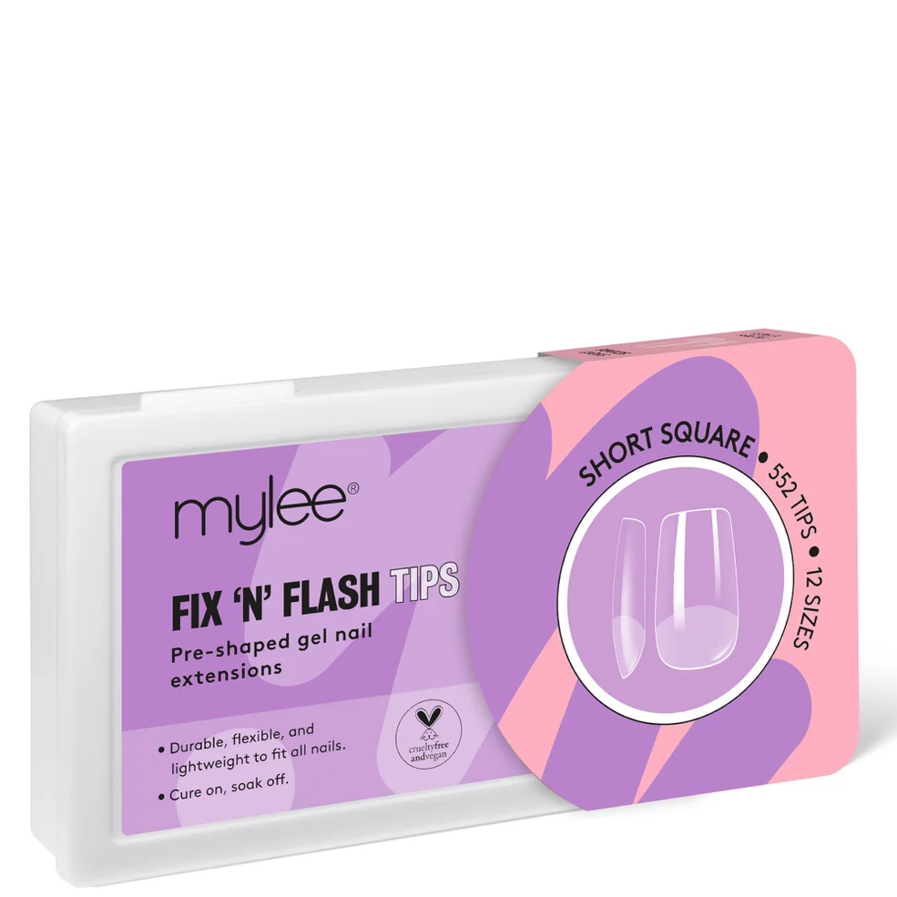 Mylee Fix 'N' Flash Tips - Short Square Immagine 1