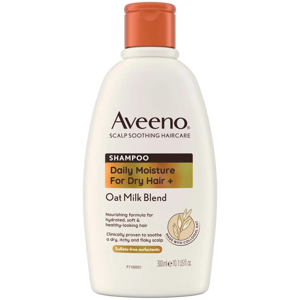 Aveeno Haircare Daily Moisture+ Oat Milk Blend Shampoo 300ml Immagine 1