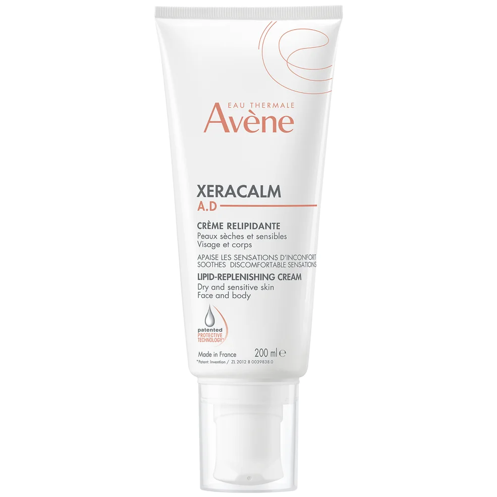 Avène XeraCalm A.D. Lipid-Replenishing Cream Moisturiser for Dry, Itchy Skin 200ml Immagine 1