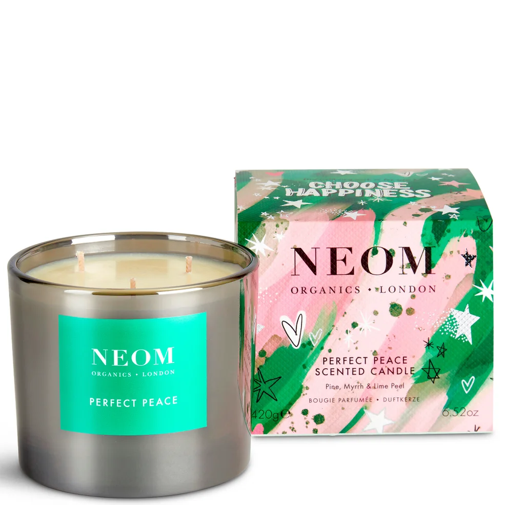 NEOM Perfect Peace 3 Wick Candle 420g Immagine 1