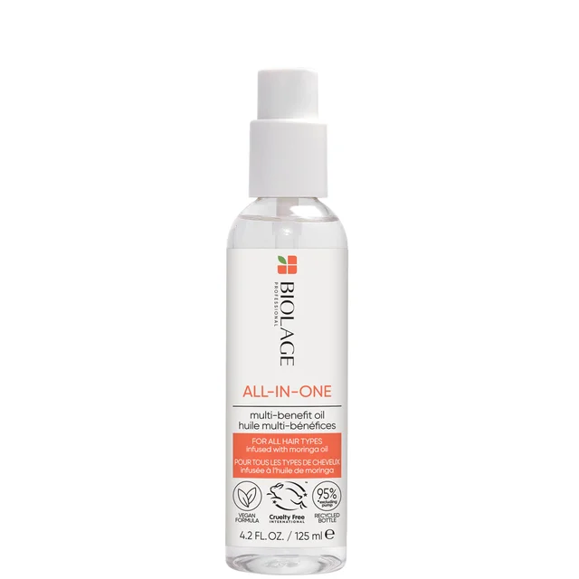 Biolage All-in-One Olio per Capelli Arricchito con Olio di Moringa Tutti i Tipi di Capelli 89 ml