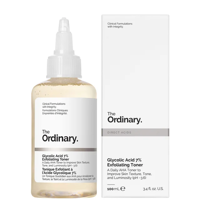 The Ordinary Glycolic Acid 7% Exfoliating Toner 100 ml