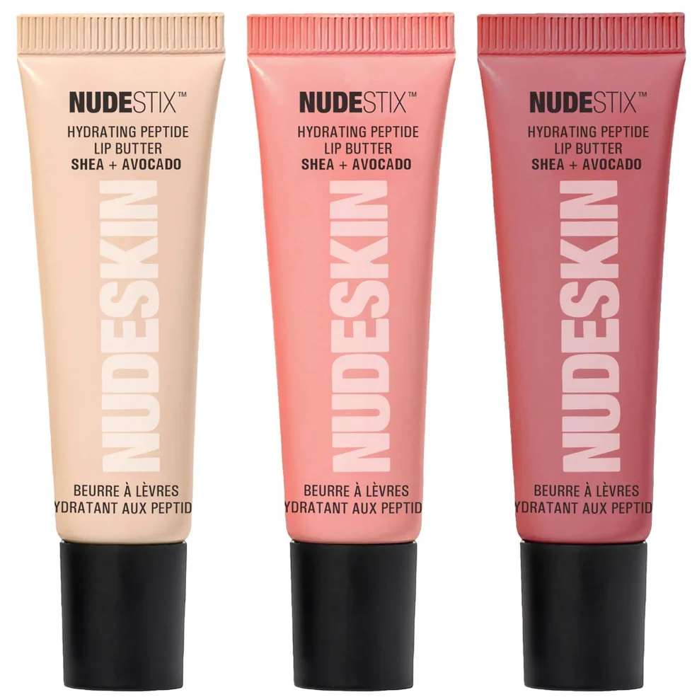 NUDESTIX Hydrating Peptide Lip Butter set da 3 Immagine 1