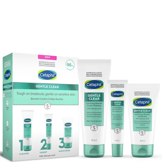 Cetaphil Cofanetto Gentle Clear Routine in 3 Fasi Anti-imperfezioni