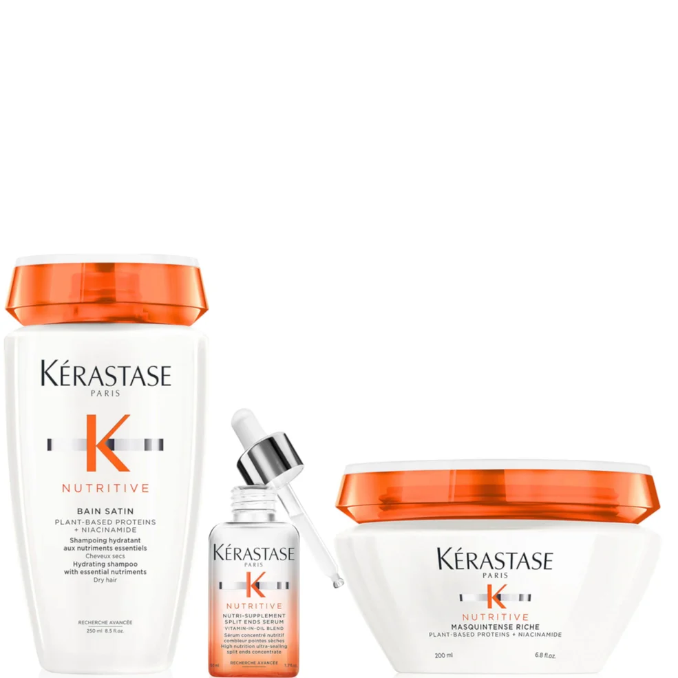 Kérastase Nutritive Root To Tip Hydrating Heroes Nourish and Smooth Bundle for Medium-Thick Very Dry Hair Immagine 1