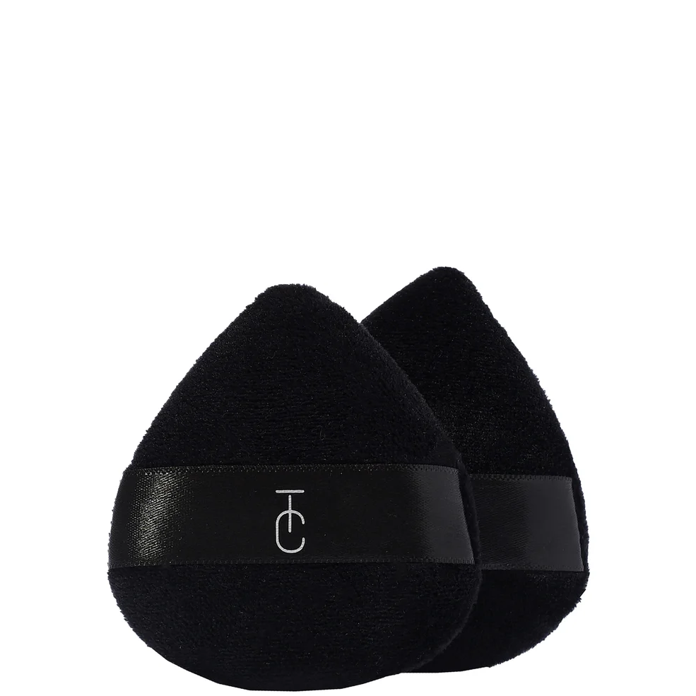 Trigwell Cosmetics Mini Powder Puffs - 2 Pack Immagine 1