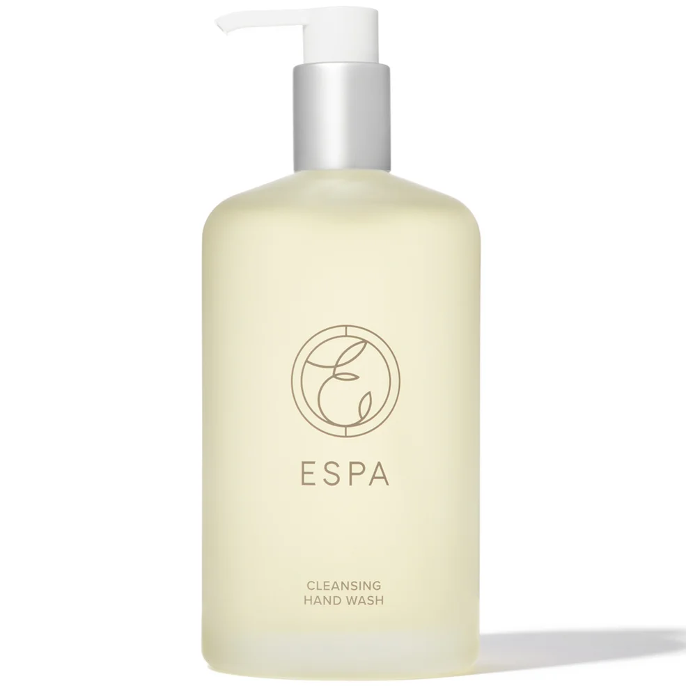 ESPA Bergamot and Jasmine Hand Wash Glass Bottle 400ml Refillable Immagine 1