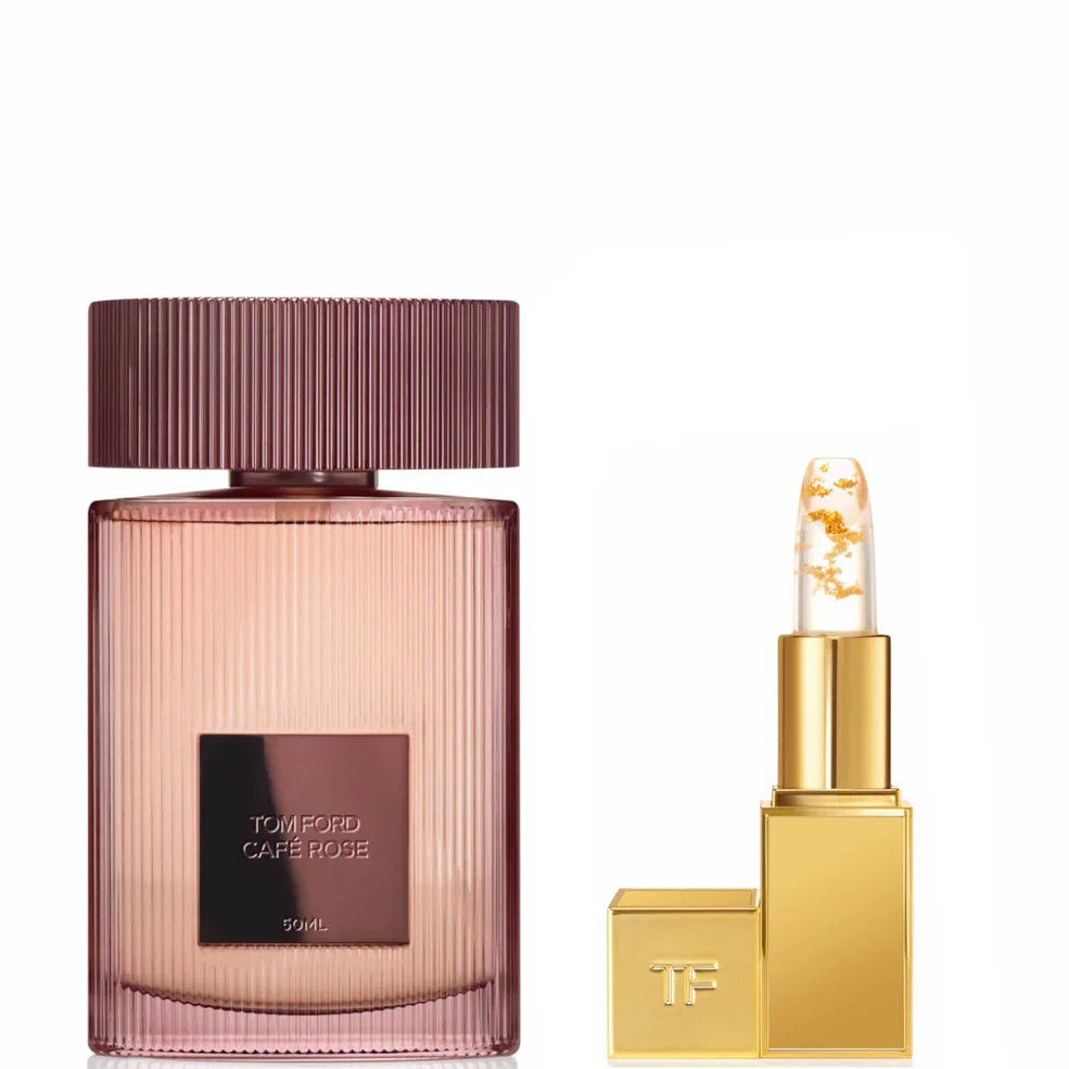 TOM FORD Café Rose Eau de Parfum 50ml and Lip Bundle Immagine 1