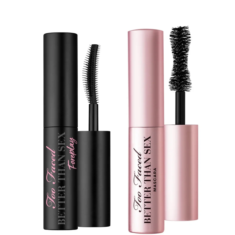 Too Faced Better Than Sex Travel-Size Foreplay Primer and Mascara Set Immagine 1